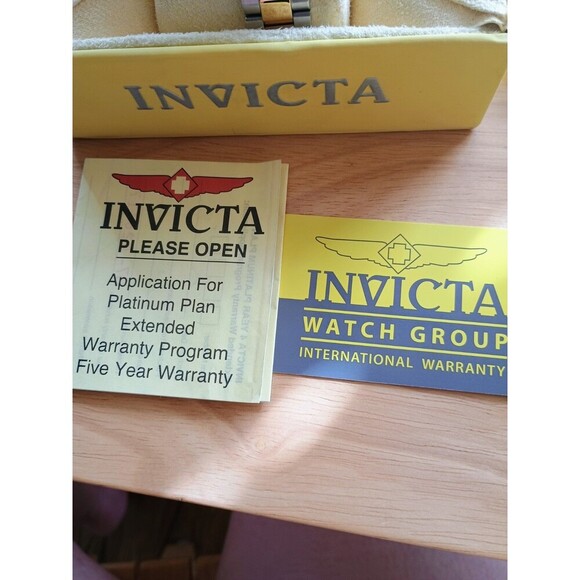 Men's Luxury Watch - Invicta Speedway Quartz Chronograph Black Dial 9224 New - Picture 13 of 16